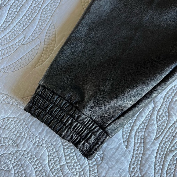 SPANX - Leather-Like Jogger - Black - Picture 8 of 13